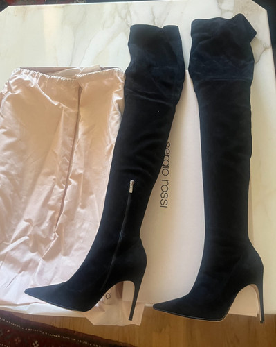 Sergio rossi luxus overknee - -,