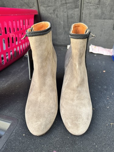 Lanvin suede ankle - lanvin,