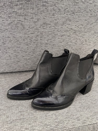 Stiefeletten schwarz blau - stiefeletten,