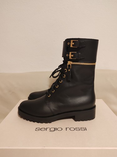 Rossi echtleder leder combat - echtleder,
