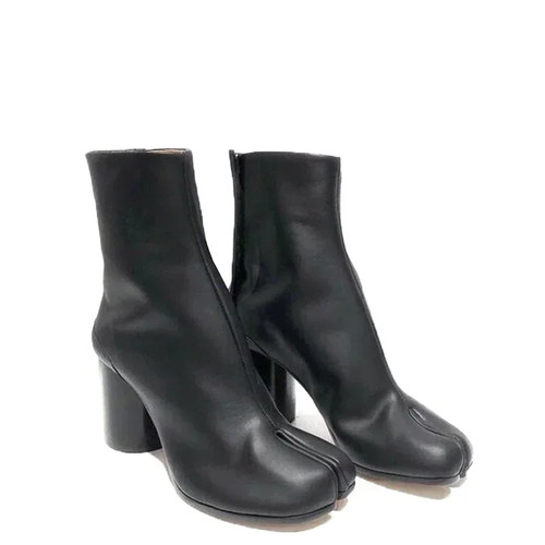Designer leder tabi - tabi, stiefel